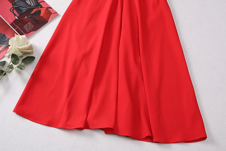 Lorna Belted Short Sleeve Dress