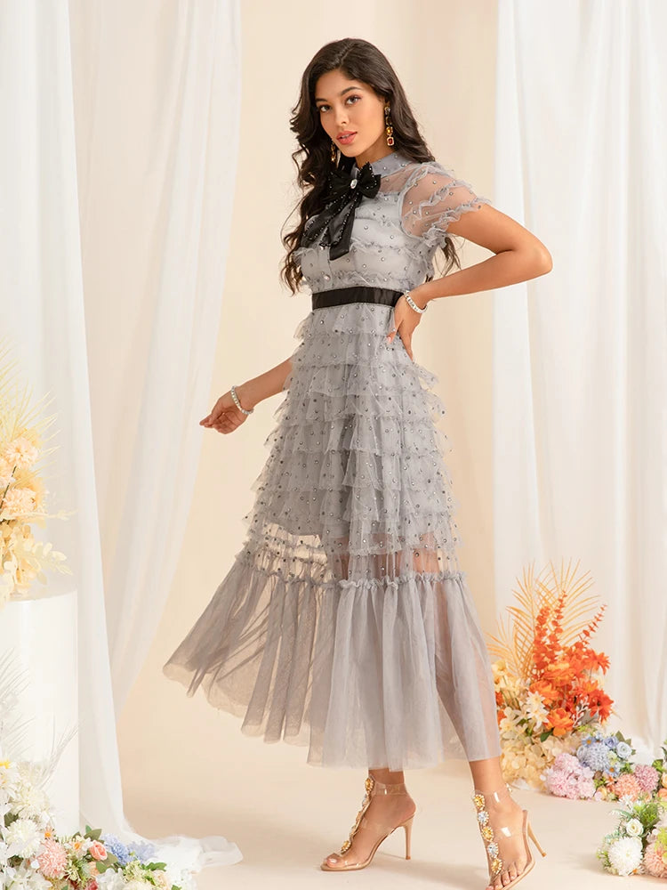 Erica French Style Elegant  Dress