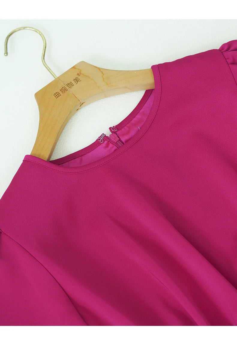 Martina Luxury Satin Dress