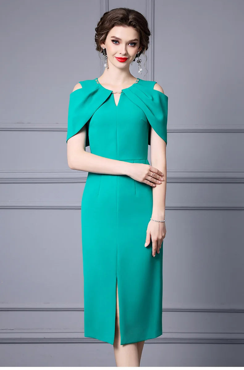 Lyra Empire Slim Casual Style Pencil Dress