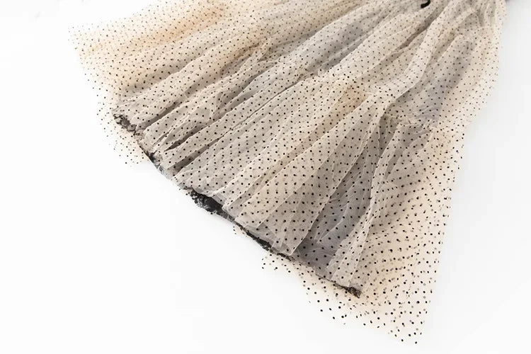 Ashley French Mesh Dress