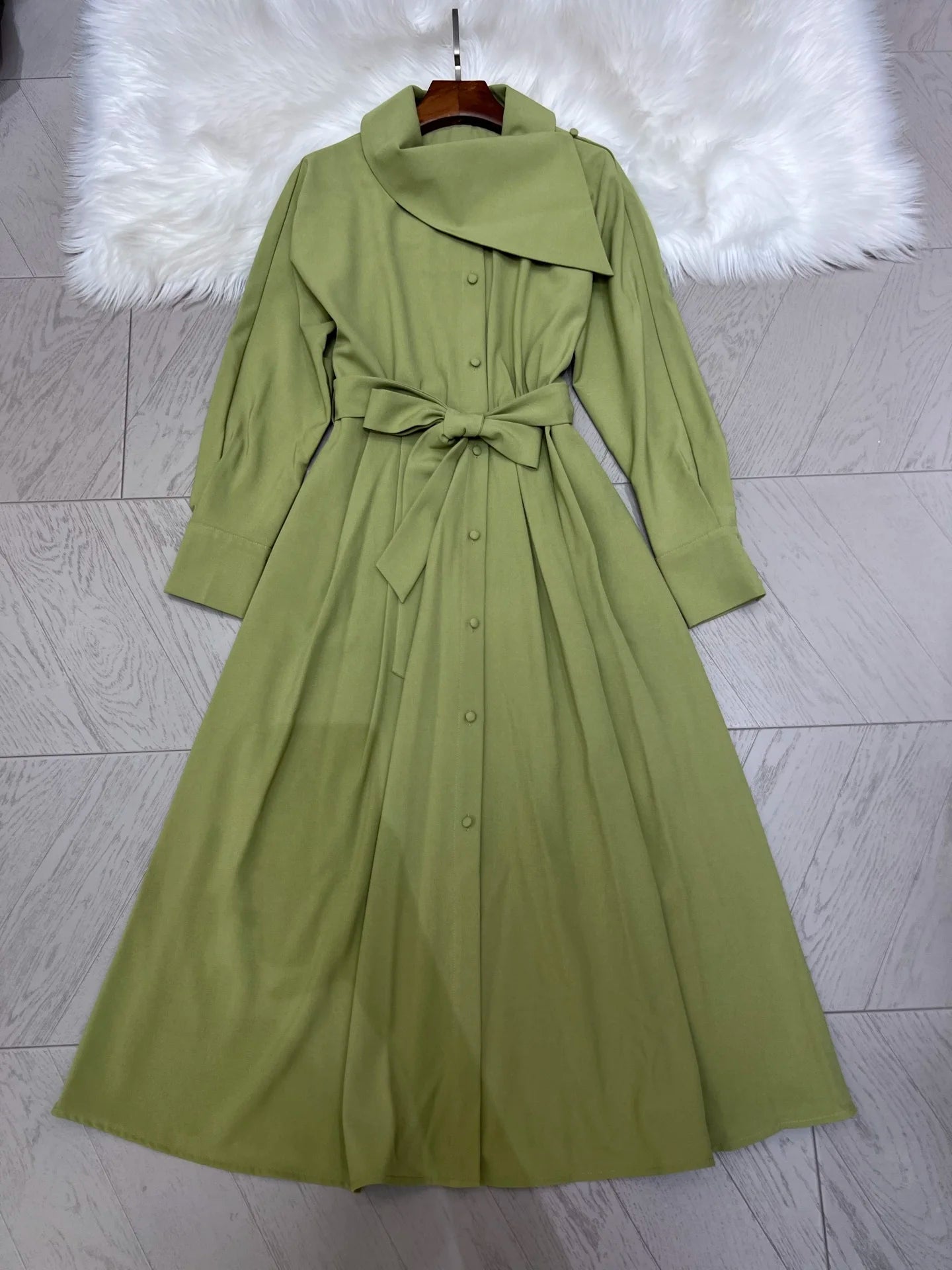 Celine Autumn Midi Dress