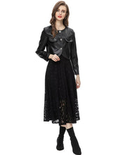 Load image into Gallery viewer, Liberty Long Sleeve Crystal Button Jacket + Lace Spaghetti Strap Dress High Street Two-Piece Set