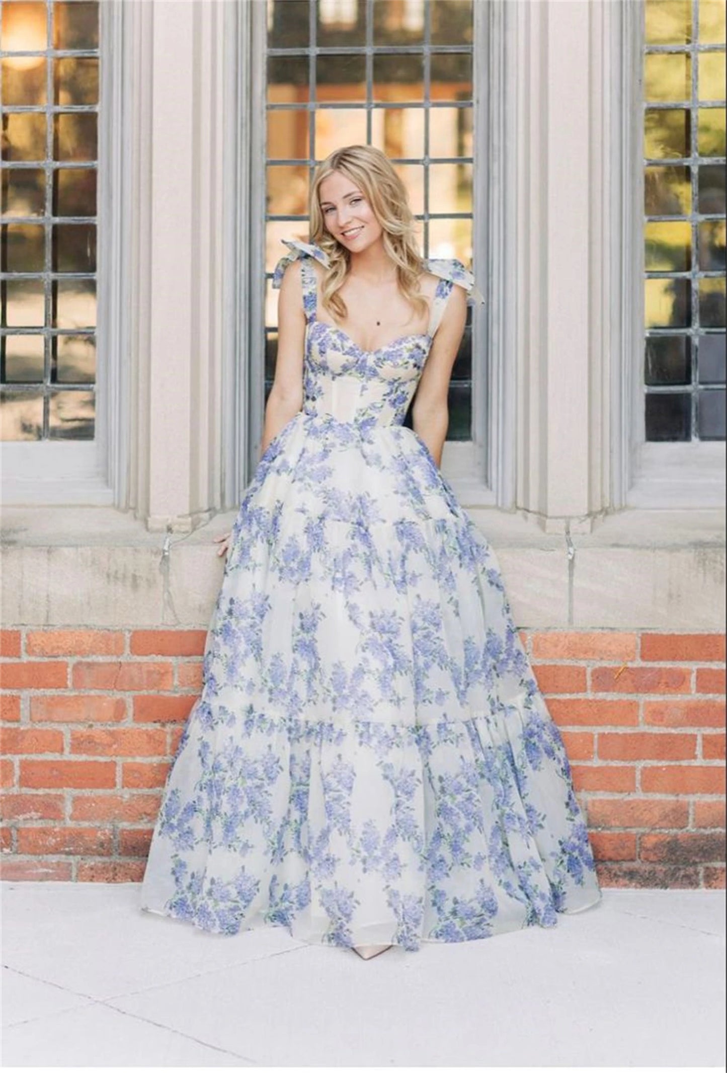 Amanda Organza  Elegant Evening Dress