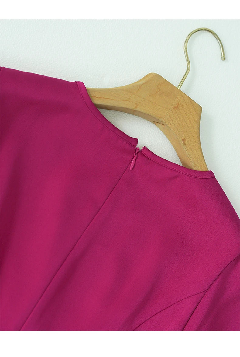 Martina Luxury Satin Dress