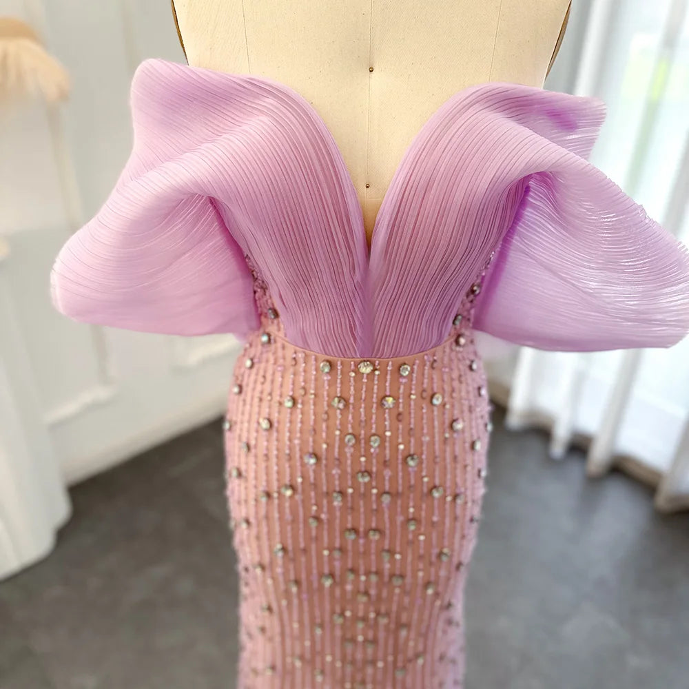 Brighton Luxury  Lilac Evening Dress