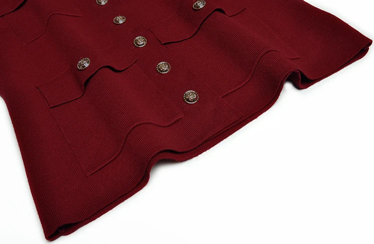 Aurelia Winter Knit Skirts Suit