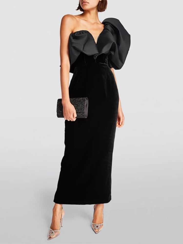 Scottie High Waist Backless Dress