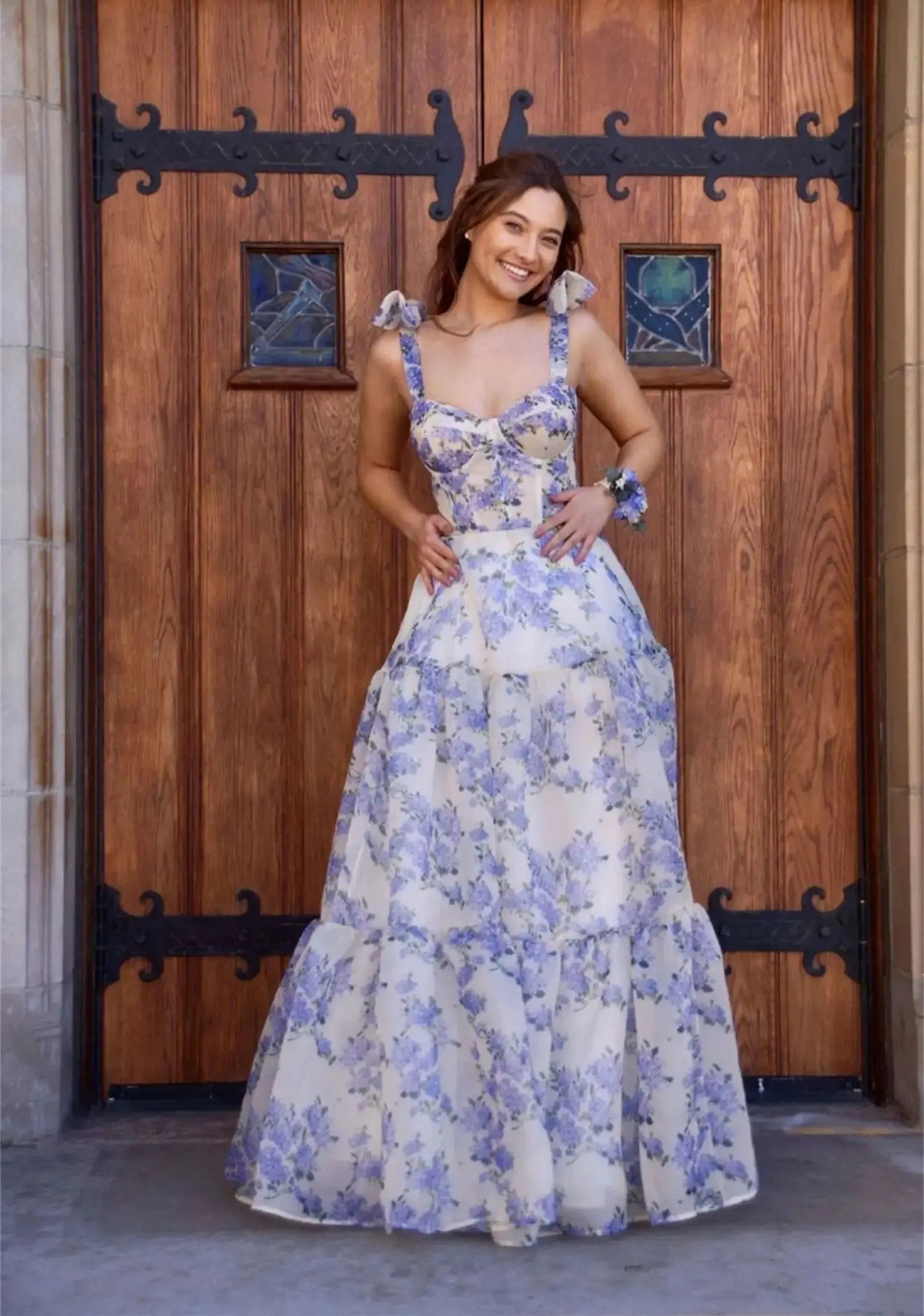 Amanda Organza  Elegant Evening Dress