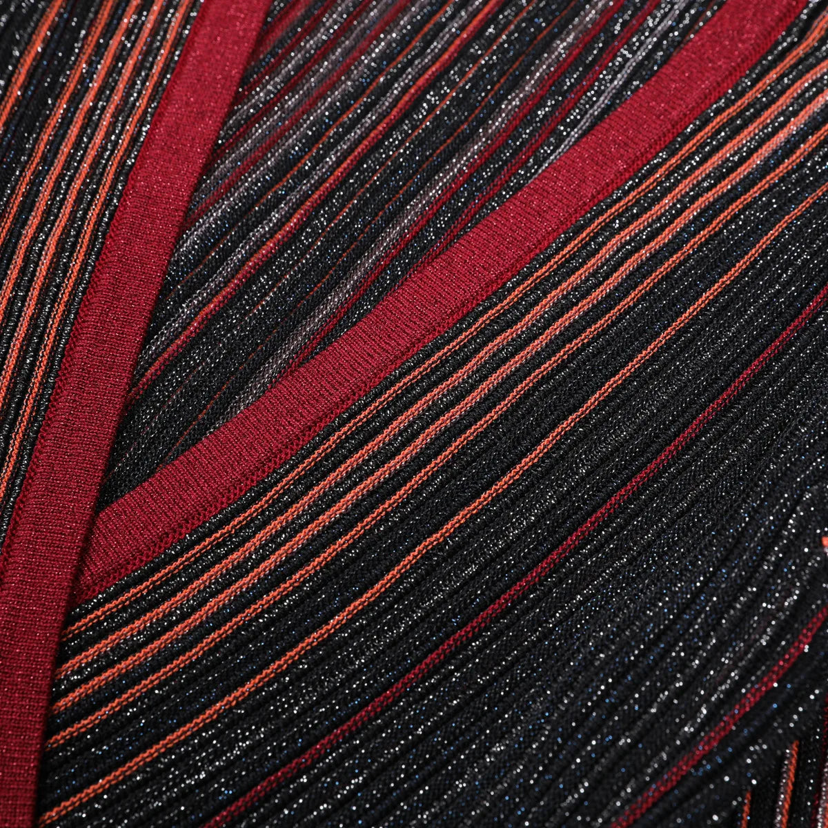 Daphne Rainbow Striped Knitting Dress