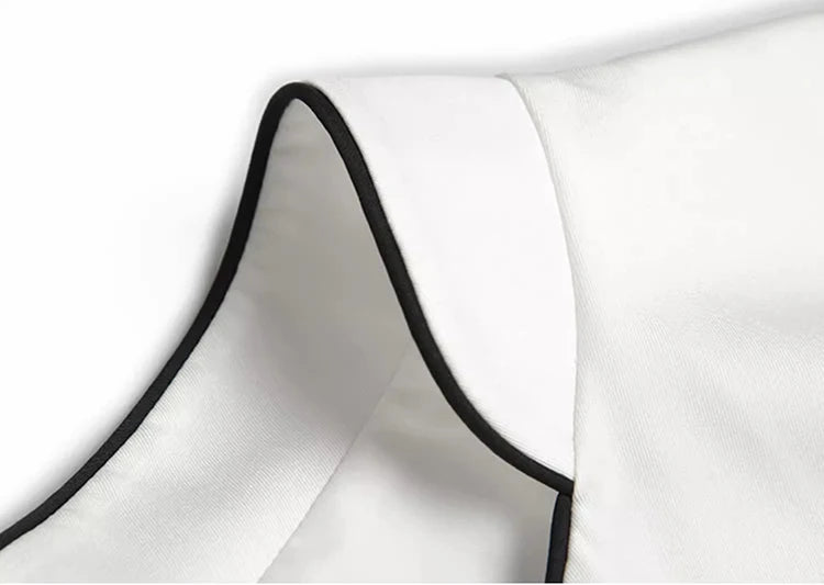 Gala V-Neck Short Sleeve Sashes Pockets Print Chinese Style Dress