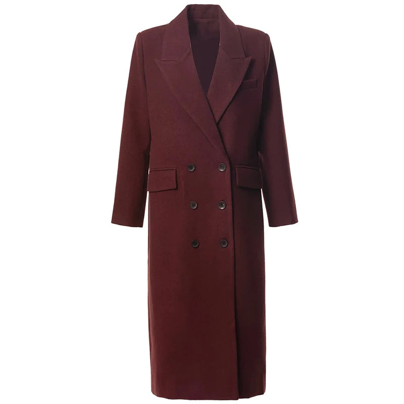 Belen Double-Breasted Coat