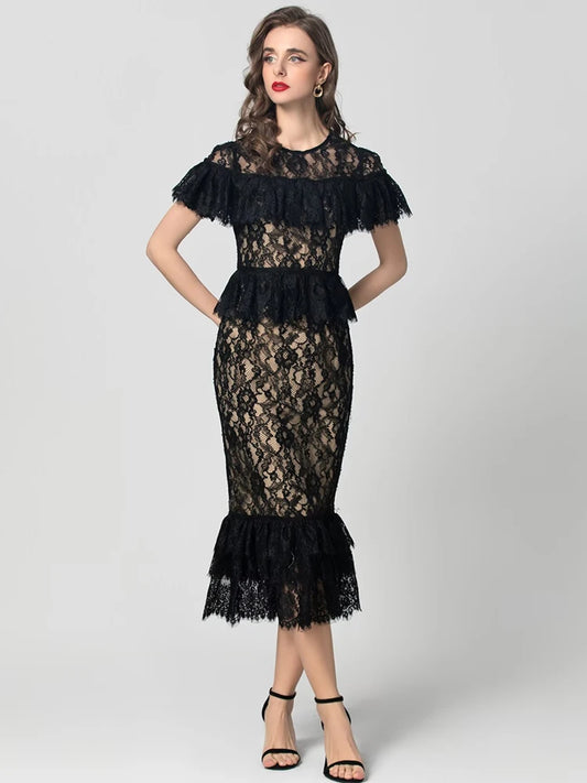 Ginevra Lace Mermaid Dress