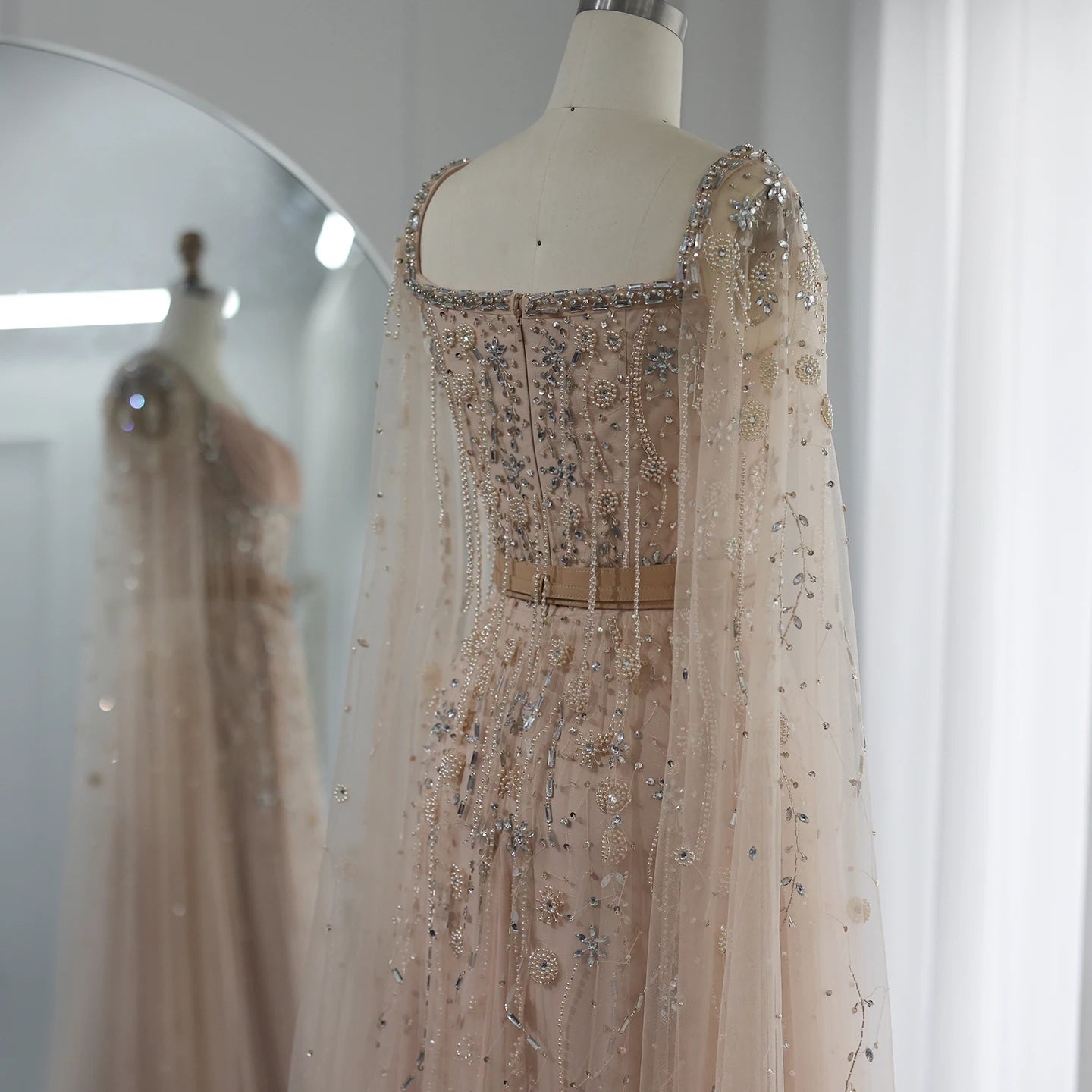 Sofia Champagne Dubai Evening Dress