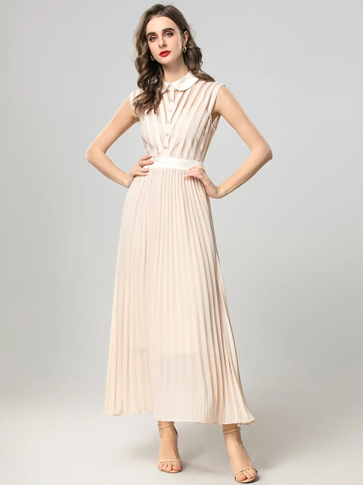 Zelie Pleated  Dress