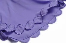 Load image into Gallery viewer, Fernanda  O-Neck Embroidery Sequins Beading Sashes Violet Long Dress