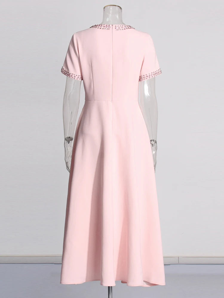 Taylor Spliced Diamond Dress