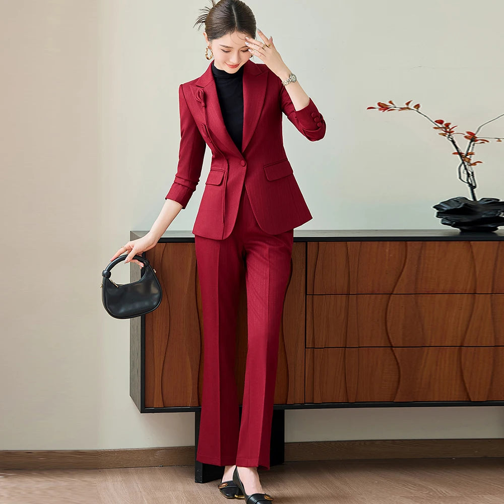 Adele Blazer Suit 2 Piece Set
