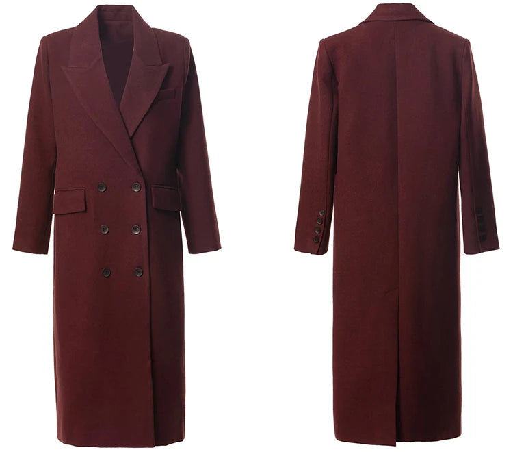 Belen Double-Breasted Coat