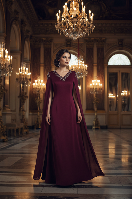 Paris Embroidered Flares Solid Red Temperament Office Lady Pencil Dress