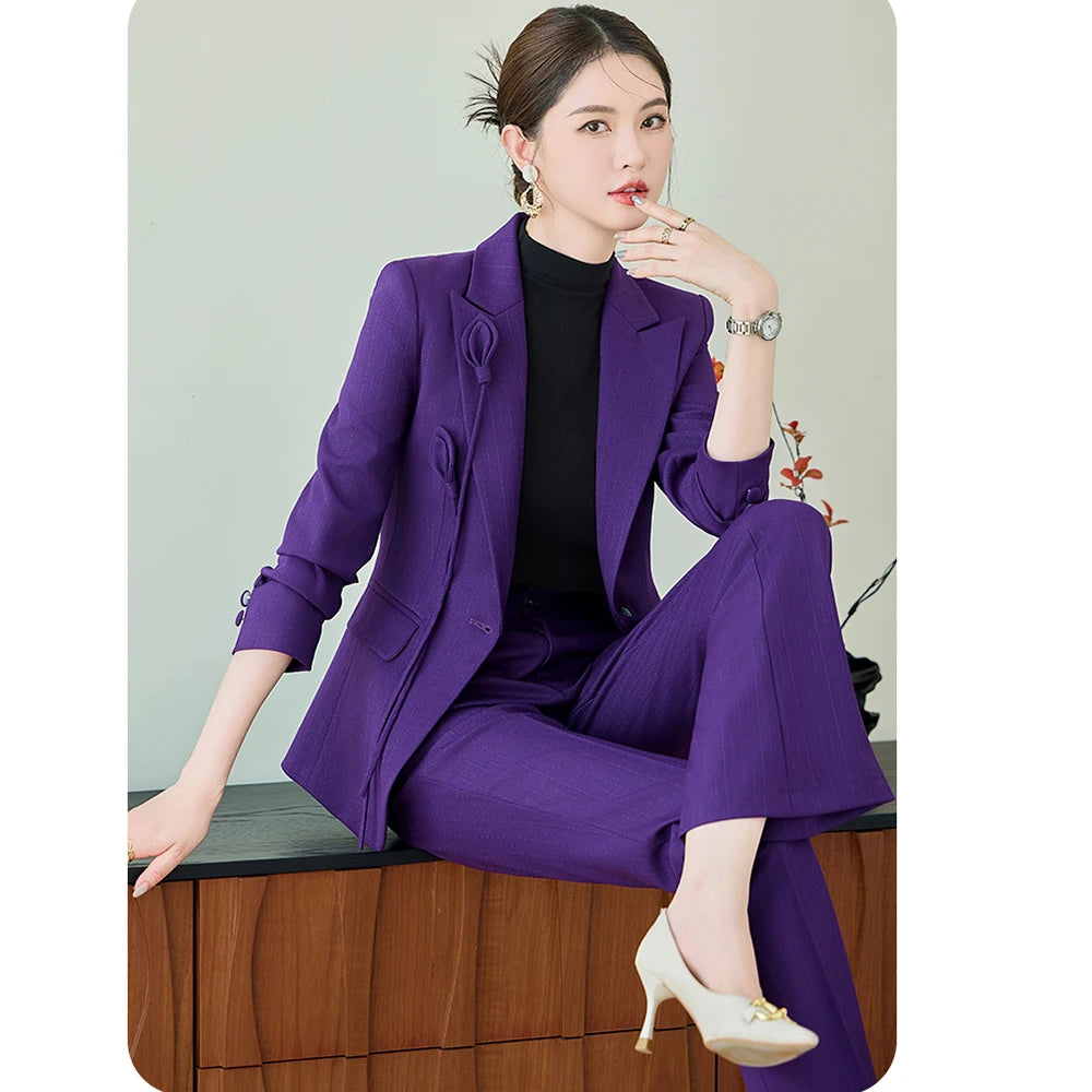 Adele Blazer Suit 2 Piece Set