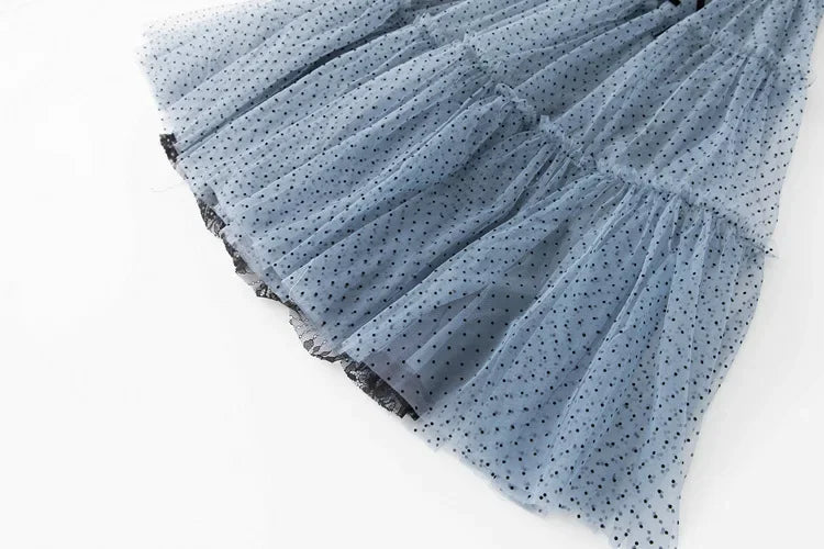 Ashley French Mesh Dress