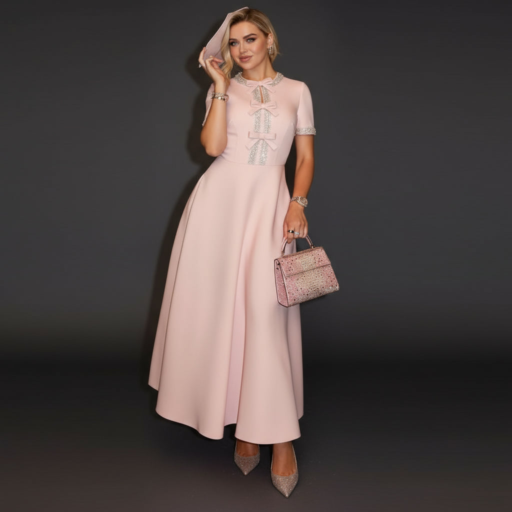 Taylor Spliced Diamond Dress