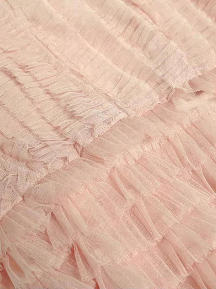 Mali Mesh Long Dress