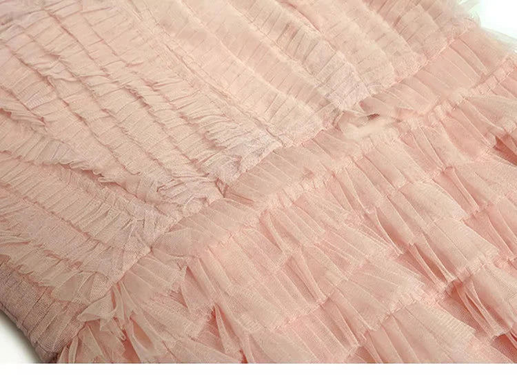 Mali Mesh Long Dress