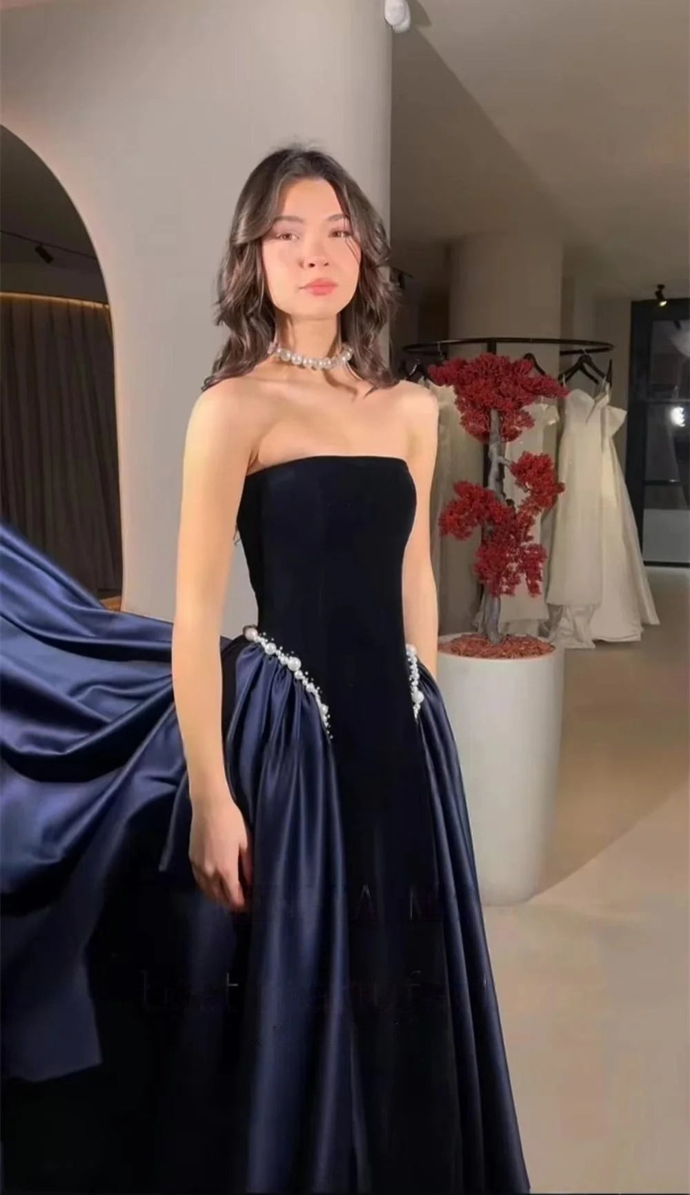 Adele Strapless Ball Gown