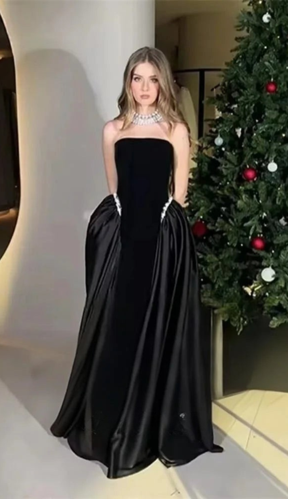 Adele Strapless Ball Gown