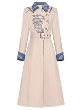 Load image into Gallery viewer, Arya Woolen Winter Embroidery Overcoat