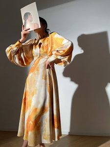 Yolanda Full Sleeve Casual Midi Dress