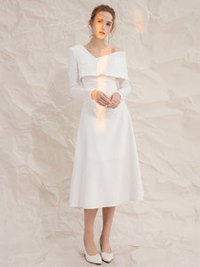 Adley Slim A-line Mid-length Dress
