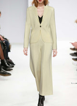 Load image into Gallery viewer, Sydney Single buckle Long Sleeve Coat + Pants 2 Pieces Set