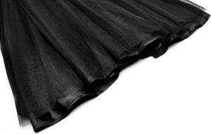 Elle O-Neck Long Sleeve Bow Velvet Patchwork Vintage Party Dress