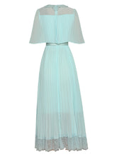 Load image into Gallery viewer, Winnie Chiffon Solid color Pleated Dress