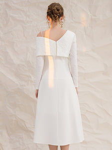Adley Slim A-line Mid-length Dress