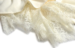 Rosalie Lace Sequins Spliced Ruffles Evening Dress