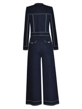 Load image into Gallery viewer, Lorelei  Turn-down Collar Single-breasted Coat + Pants 2 Pieces Suit