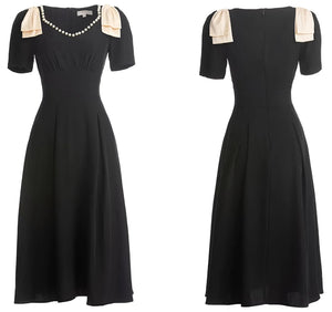 Ember Square Collar Vintage Dress