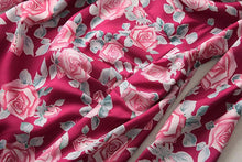 Load image into Gallery viewer, Imogen Folds V-Neck Long Sleeve Flower Print Elegant Dress
