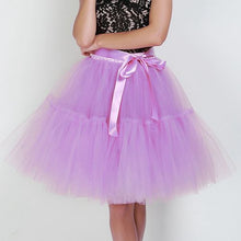 Load image into Gallery viewer, Petticoat 5 Layers 60cm Vintage Tutu Tulle Skirt