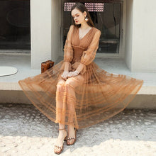 Load image into Gallery viewer, Nora Mesh  Vintage Dress