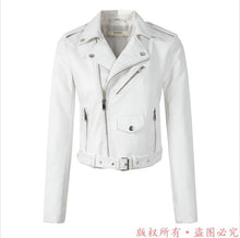 Load image into Gallery viewer, Winter Autumn PU  leather jackets