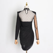 Load image into Gallery viewer, Noa Asymmetrical Dot Mini Dresses