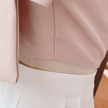 Load image into Gallery viewer, Sexy Patchwork Square Collar Top With Bow