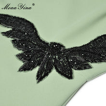 Load image into Gallery viewer, Quinn Butterfly Sleeve Beading Slim Elegant Dress