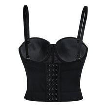 Load image into Gallery viewer, Leather Bralette Cropped Tops