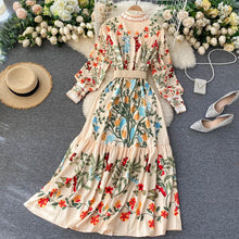 Load image into Gallery viewer, Vintage Print Dress